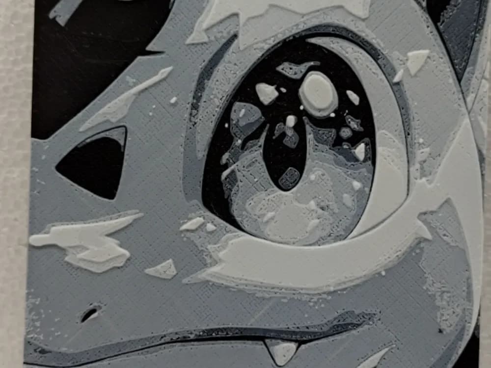 HueForge model: Pokemon Bulbasaur by Asgar3D