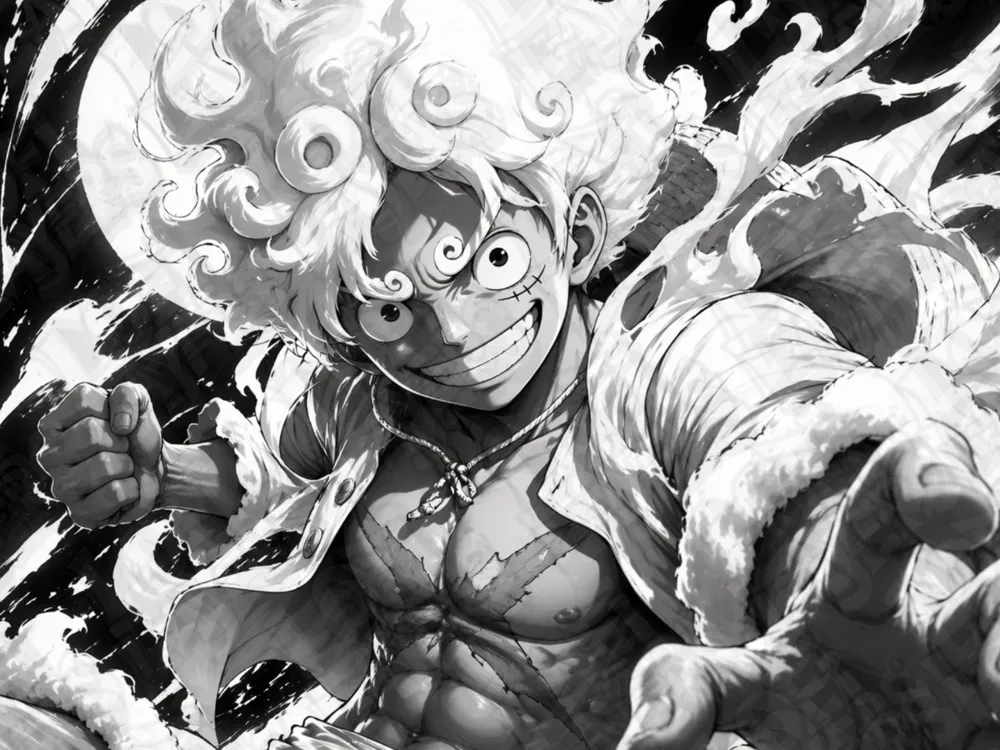 Monkey D. Luffy Gear 5 Hueforge Monkey D. Luffy Gear 5 Hueforge