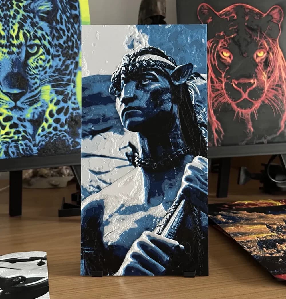 Avatar HueForge by enricoRE HueForge model: Avatar HueForge by enricoRE