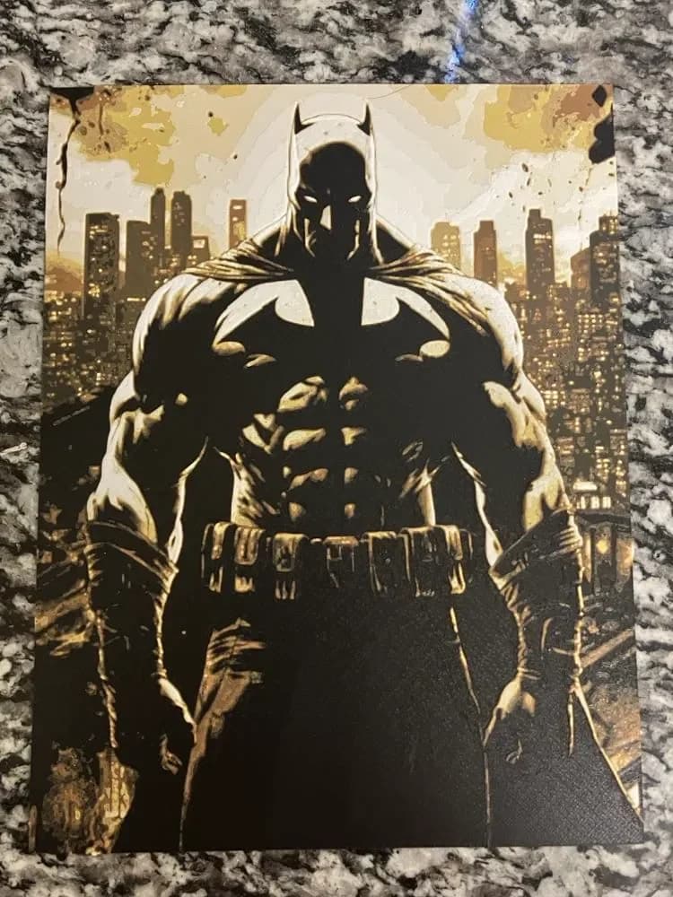 Batman Downtown (HueForge print) Batman Downtown (HueForge print)