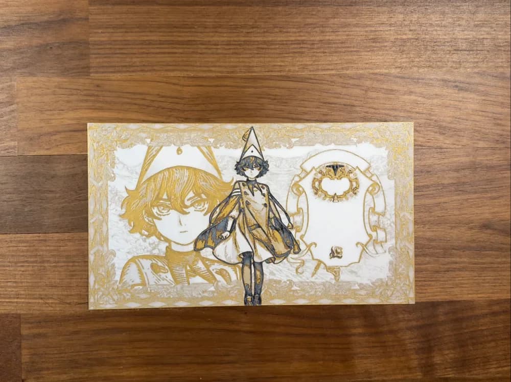 Witch Hat Atelier - Agott Character Sheet by Pretty Okay Prints HueForge model: Witch Hat Atelier - Agott Character Sheet by Pretty Okay Prints