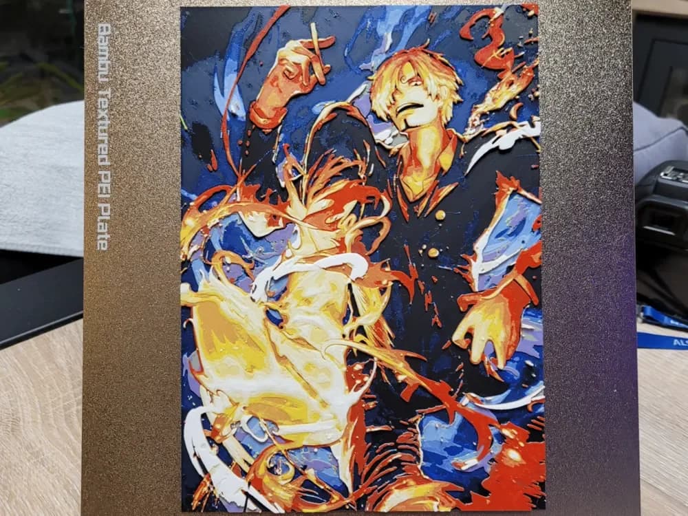 HueForge model: Sanji - One Piece - Hueforge_CM_168x235 by Vincent111