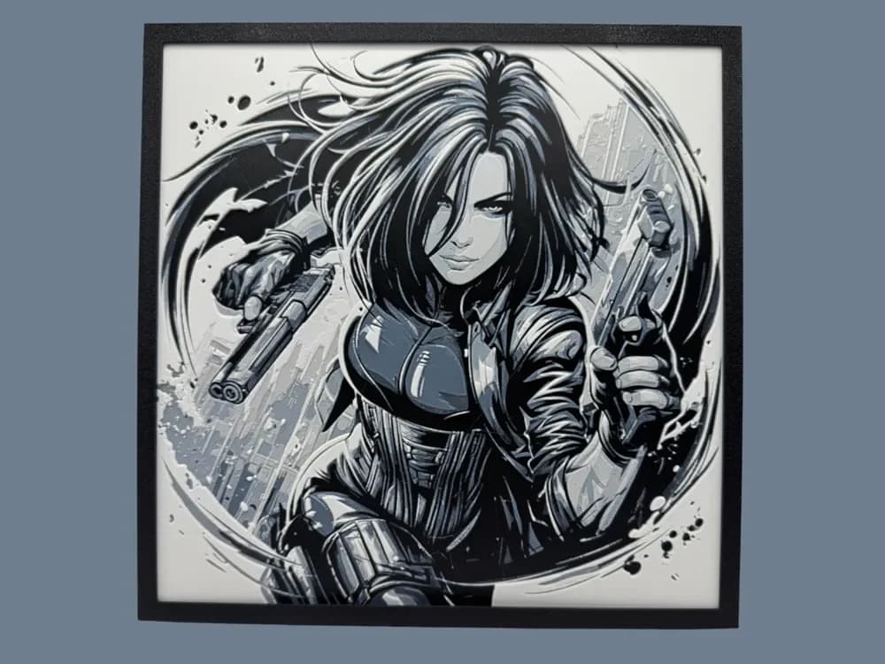 Selene - Underworld by Canadian Gamer HueForge model: Selene - Underworld by Canadian Gamer