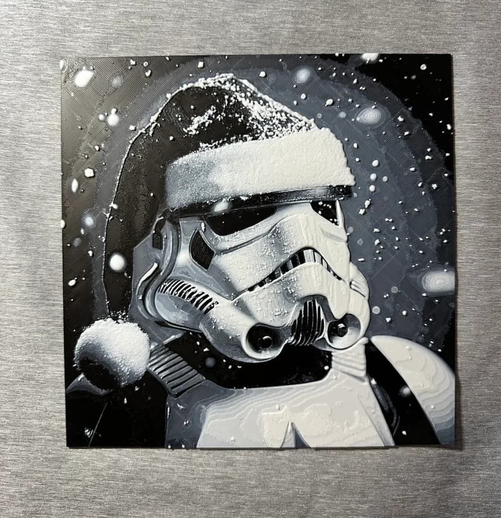 Christmas Stormtrooper Hueforge Christmas Stormtrooper Hueforge