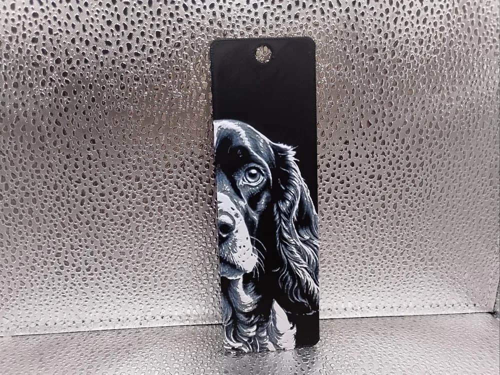 American Cocker Spaniel Bookmark – Hueforge by Borishotch Industries HueForge model: American Cocker Spaniel Bookmark – Hueforge by Borishotch Industries
