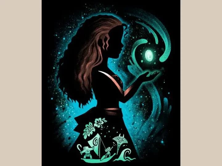 Moana Neon Style - Hueforge Moana Neon Style - Hueforge