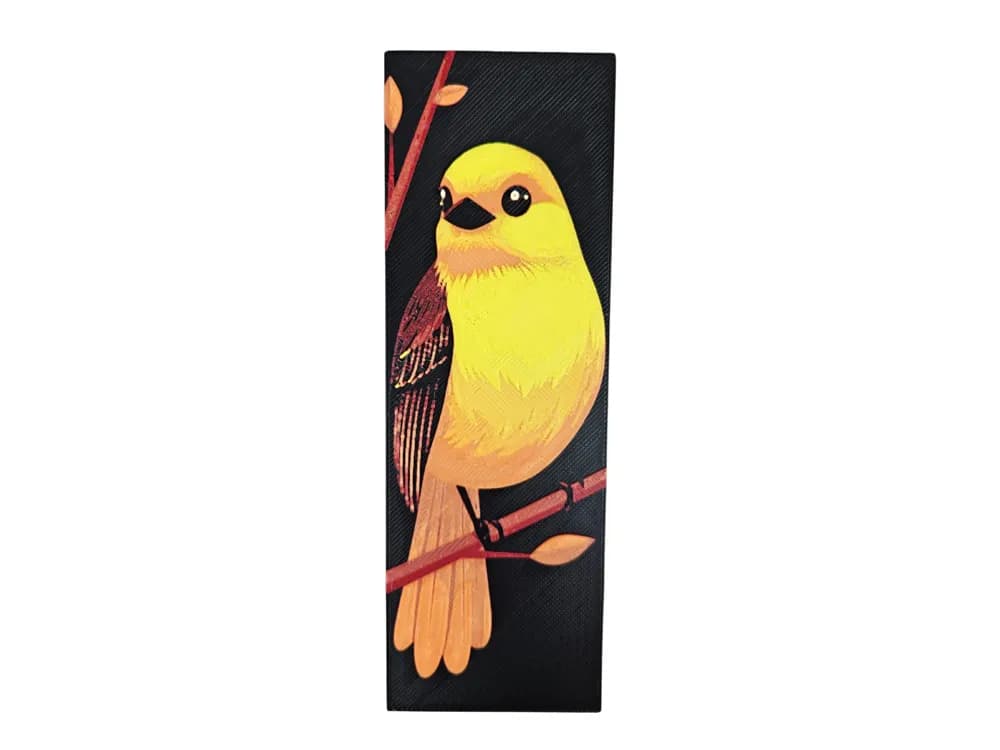 Bird on Branch 1 by BusyKikiBee HueForge model: Bird on Branch 1 by BusyKikiBee