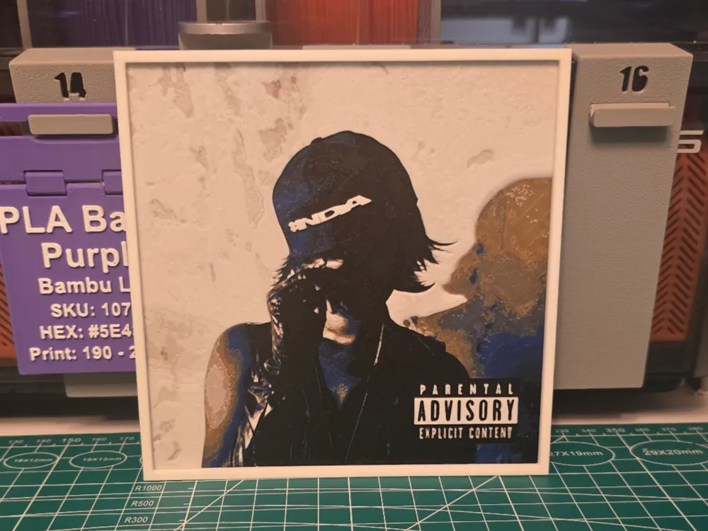 Trippie Redd "NDA" Album - Hueforge Art Trippie Redd "NDA" Album - Hueforge Art