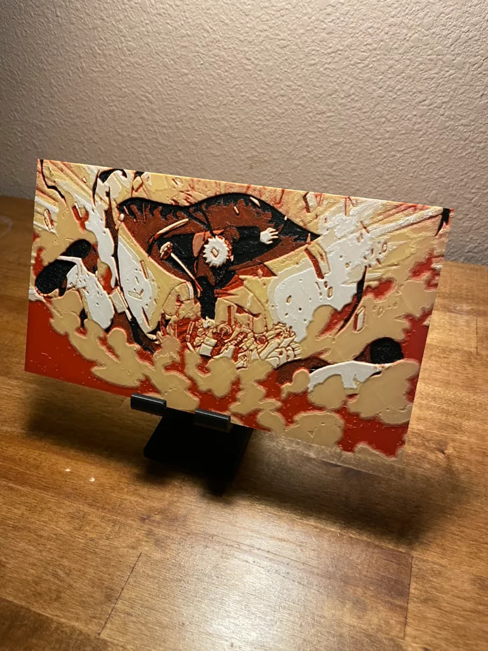 HueForge model: Hueforge - Naruto - Best Scene by Cloudy Nostalgia