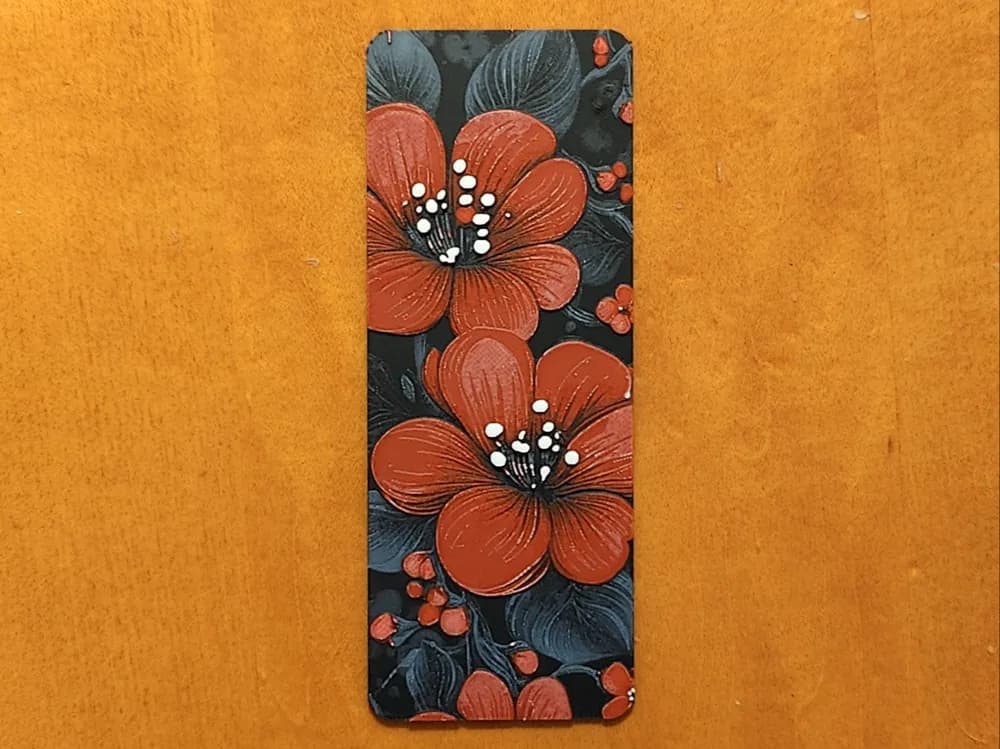 Cherry Blossoms Bookmark - Hueforge by Sarge HueForge model: Cherry Blossoms Bookmark - Hueforge by Sarge