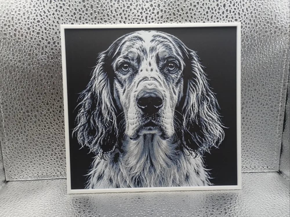 English Setter - Hueforge by Borishotch Industries HueForge model: English Setter - Hueforge by Borishotch Industries