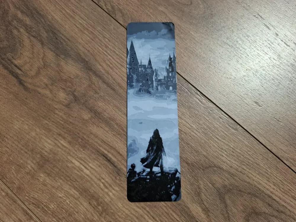 Magician in fog bookmark - hueforge by EternalDesigns3D HueForge model: Magician in fog bookmark - hueforge by EternalDesigns3D