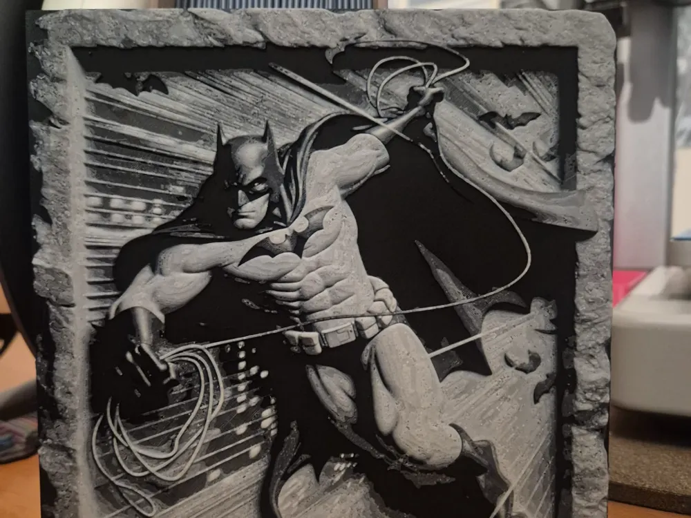 batman slate 2 by Buntsta HueForge model: batman slate 2 by Buntsta
