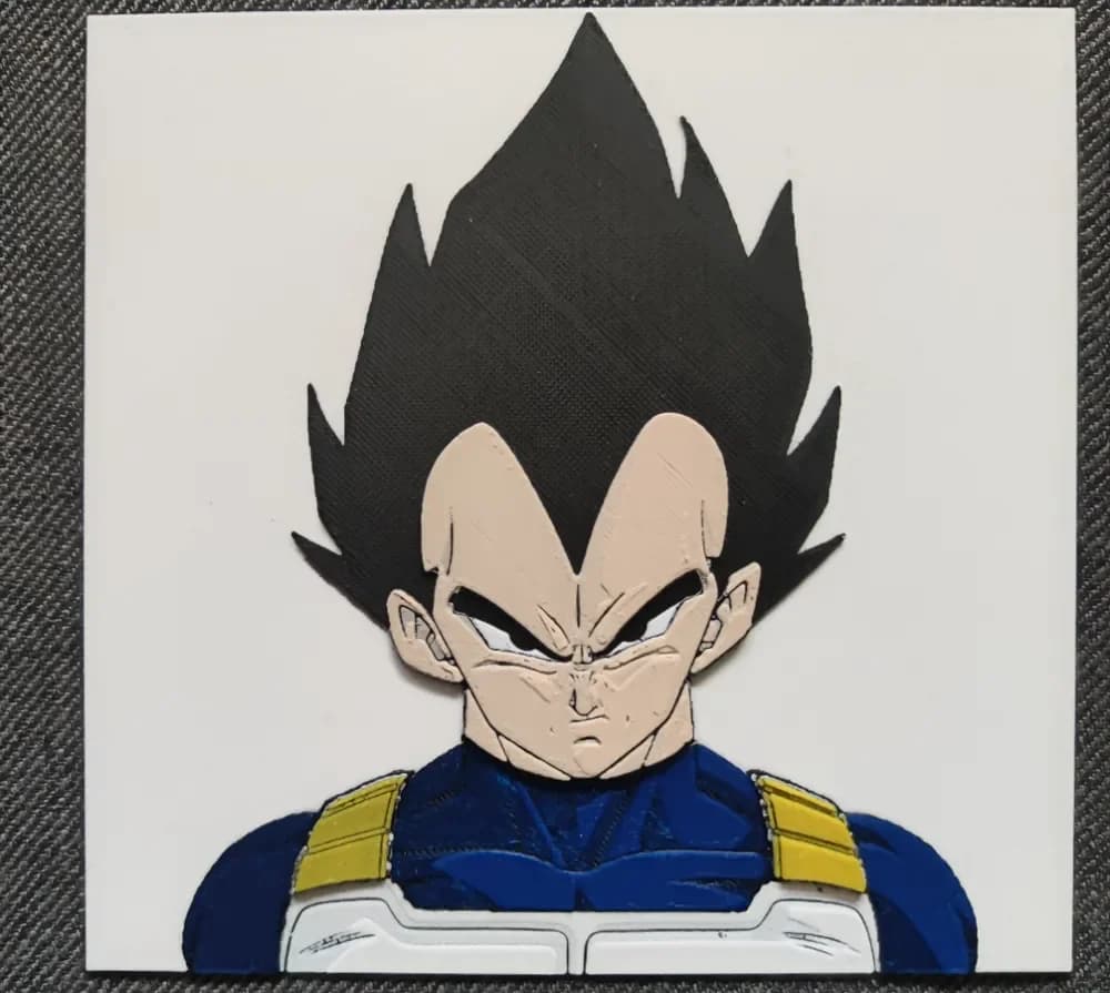 Portrait Vegeta Portrait Vegeta