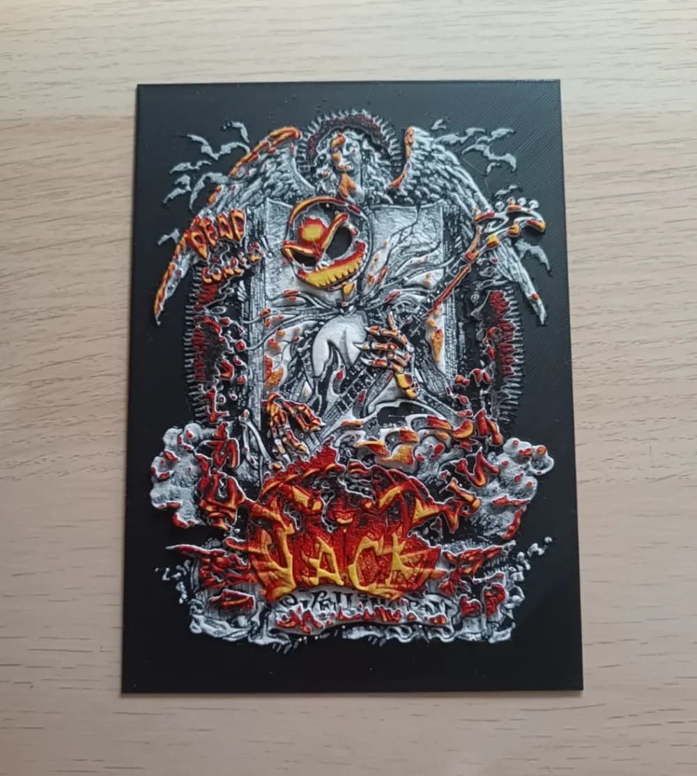 Jack Skeleton Heavy Rock Hueforge Jack Skeleton Heavy Rock Hueforge