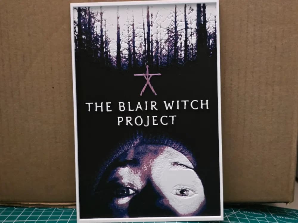 The Blair Witch Project Movie Poster - Hueforge
