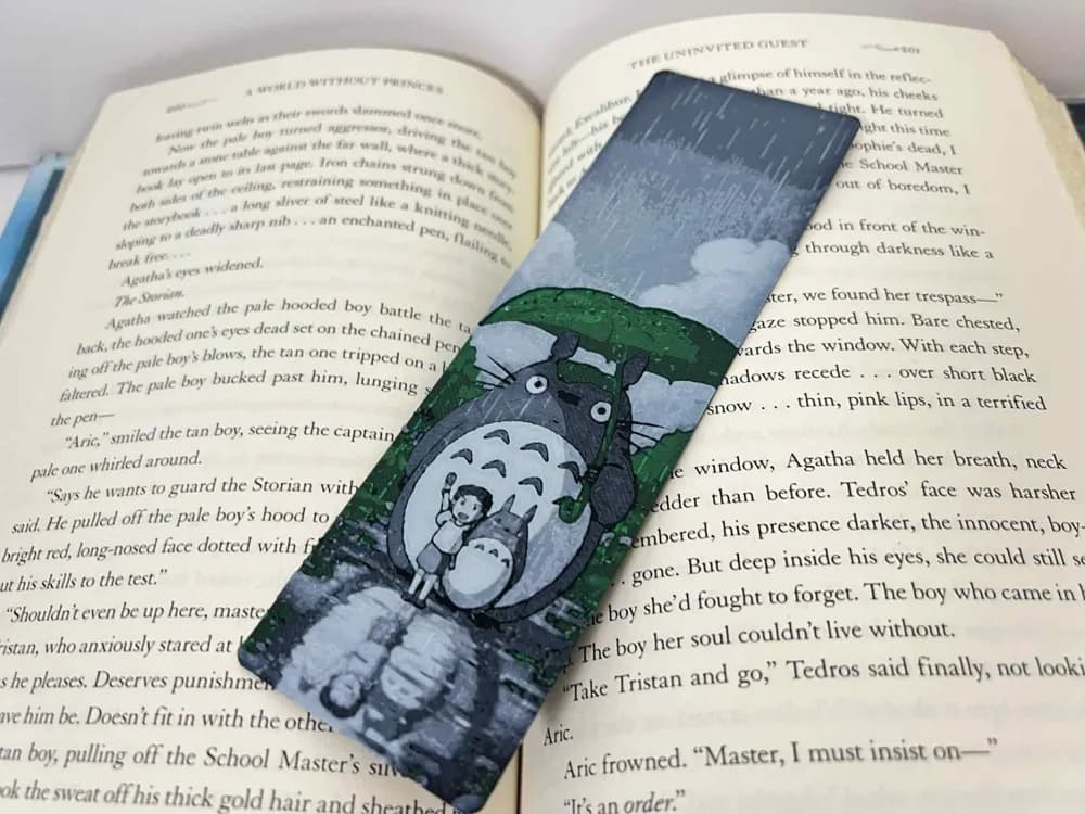 Totoro - Bookmark by 3djd HueForge model: Totoro - Bookmark by 3djd