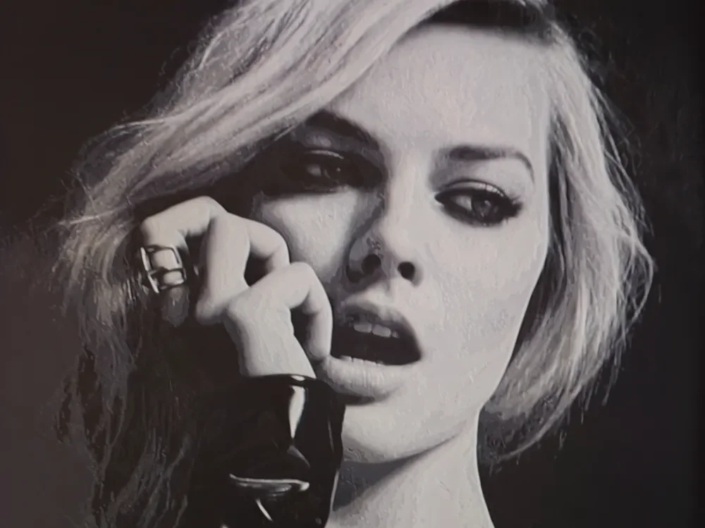 Margot Robbie Hueforge 4 Colour by BoDad HueForge model: Margot Robbie Hueforge 4 Colour by BoDad