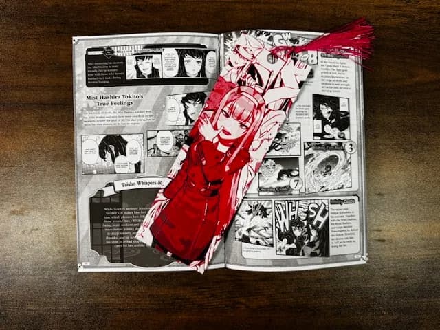 HueForge model: Zero Two Manga Print Bookmark by 3D Prints By Vic