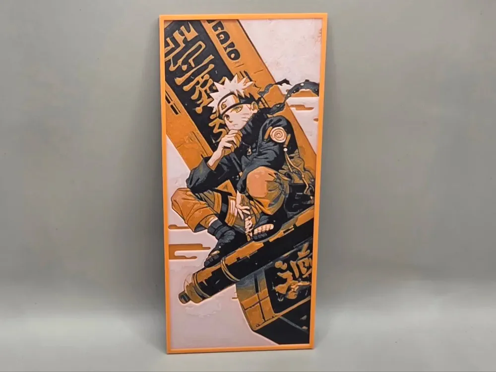 Naruto - HueForge by keko HueForge model: Naruto - HueForge by keko