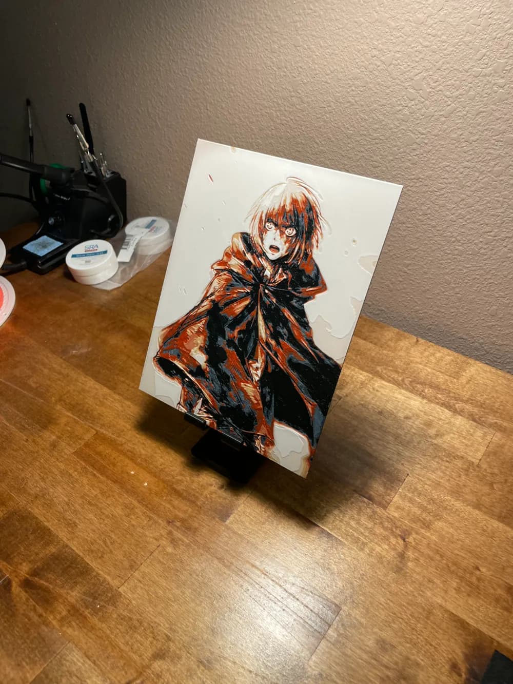 HueForge model: Hueforge - Attack on Titan - Bloody Armin by Cloudy Nostalgia