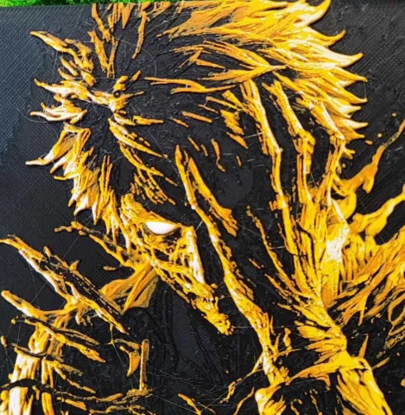 HueForge model: Cursed by Garuda3D