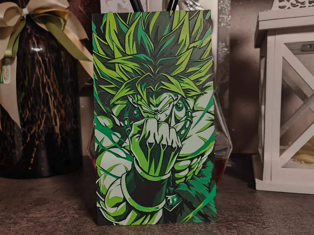 Broly Fanart HueForge by S1M0N389 HueForge model: Broly Fanart HueForge by S1M0N389