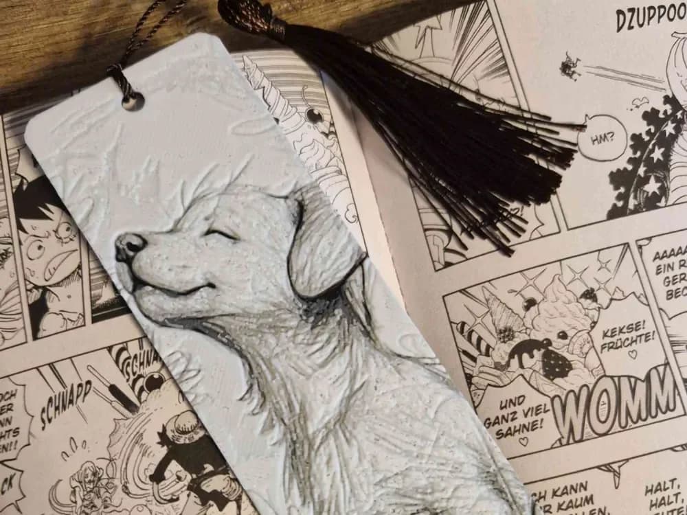 Cute Dog Bookmark Cute Dog Bookmark