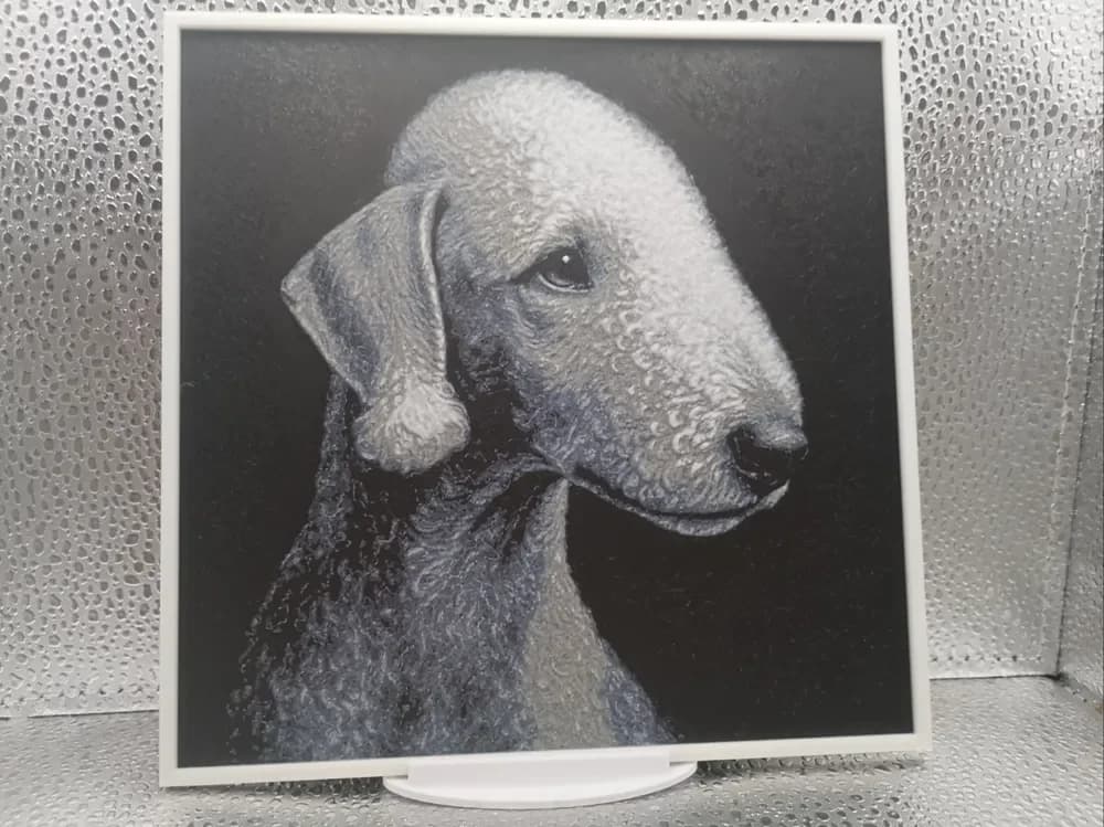 Bedlington Terrier hueforge by Borishotch Industries HueForge model: Bedlington Terrier hueforge by Borishotch Industries
