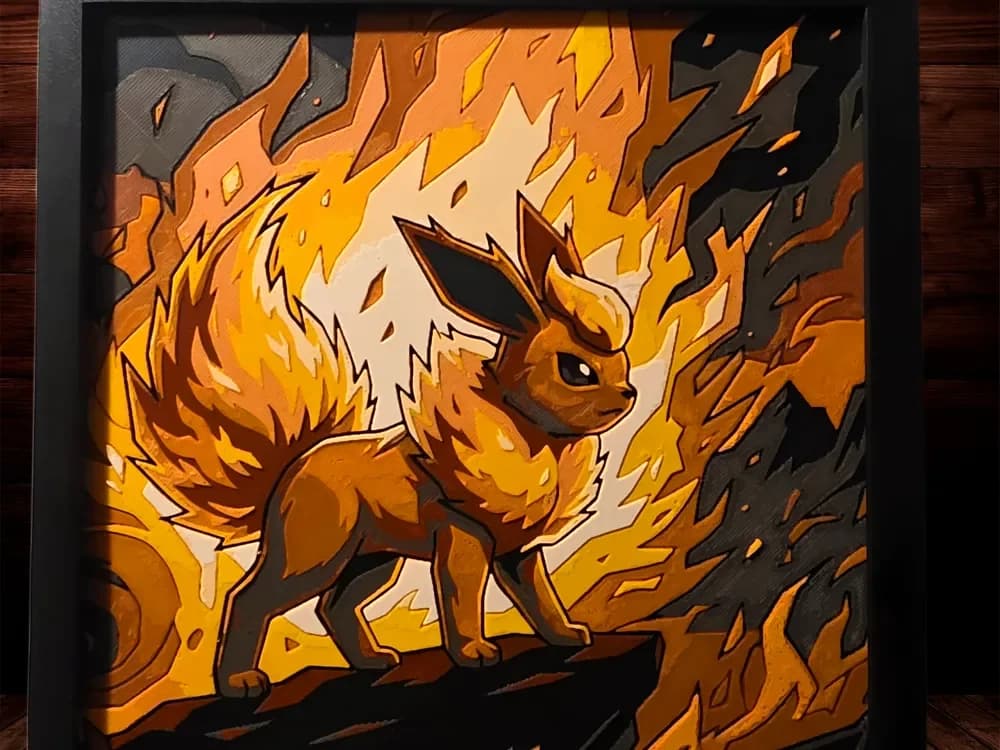 Flareon - Eeveelutions Series - Pokemon pt2 Flareon - Eeveelutions Series - Pokemon pt2