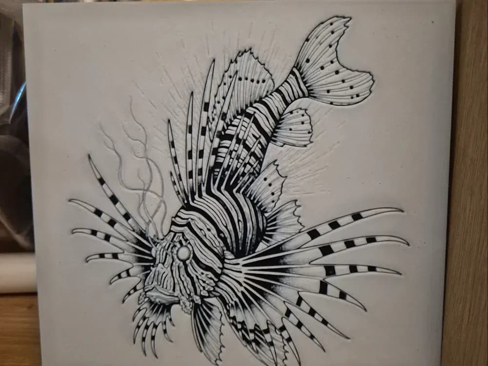 lion fish hueforge lion fish hueforge
