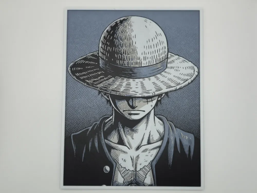 Luffy One piece by Kactus Fpv HueForge model: Luffy One piece by Kactus Fpv