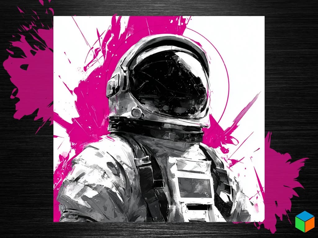 Astronaut (Magenta Version) by 3D Prints By Vic HueForge model: Astronaut (Magenta Version) by 3D Prints By Vic