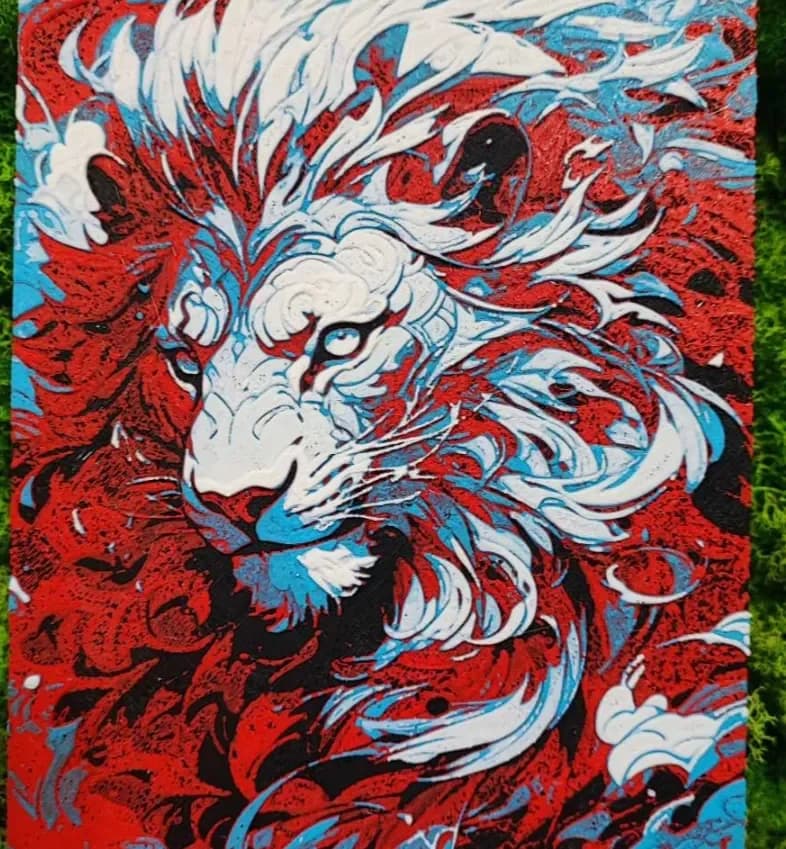 HueForge model: Leo by Garuda3D