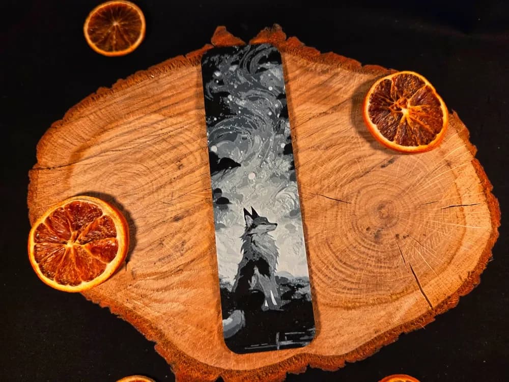 Fox 2 bookmark - hueforge by EternalDesigns3D HueForge model: Fox 2 bookmark - hueforge by EternalDesigns3D