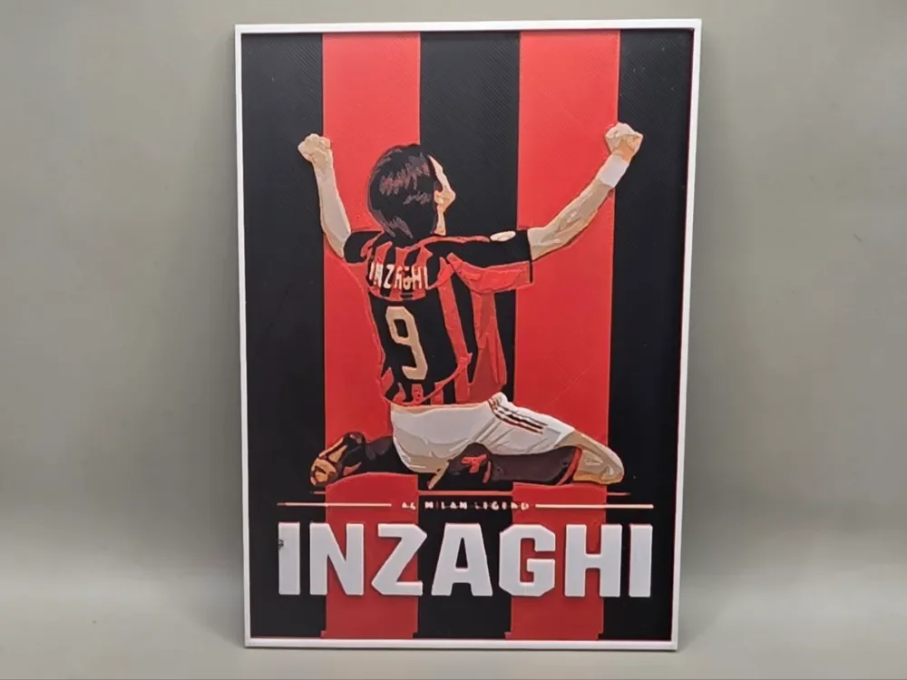 AC Milan - Pippo Inzaghi - HueForge AC Milan - Pippo Inzaghi - HueForge