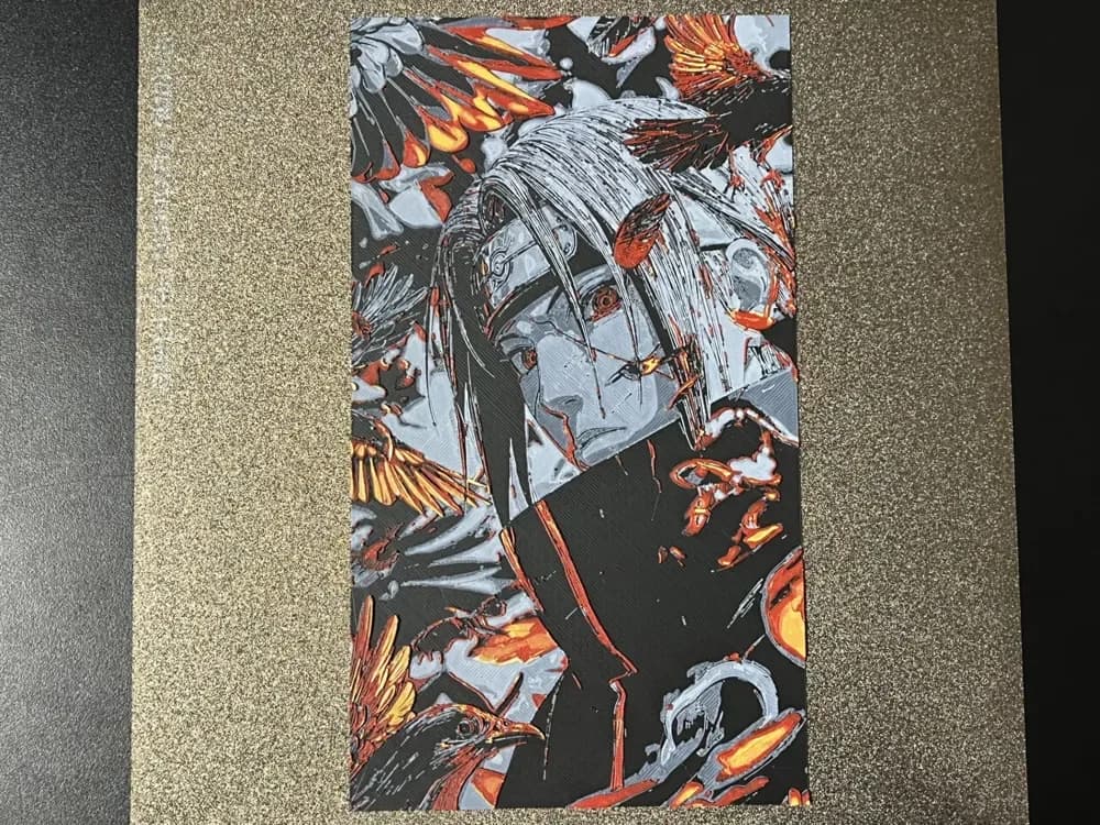 HueForge model: Itachi 03 Naruto Hueforge by FantasyZ