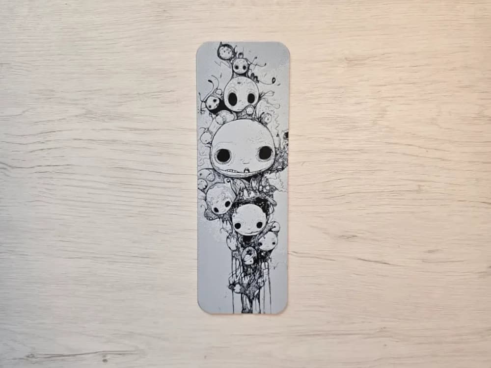Stranger Bugs Bookmark by Atrus Design HueForge model: Stranger Bugs Bookmark by Atrus Design