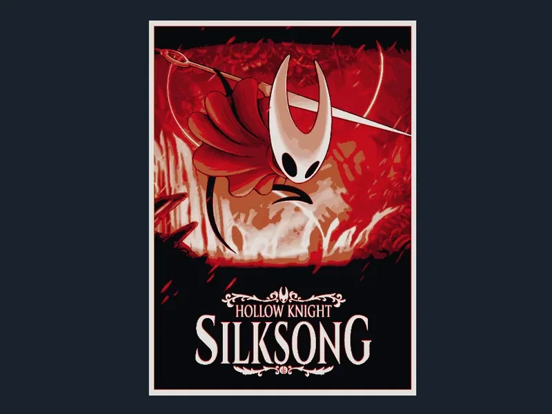 Hollow Knight: Silksong (Game Poster - HueForge) by HugheCraft HueForge model: Hollow Knight: Silksong (Game Poster - HueForge) by HugheCraft