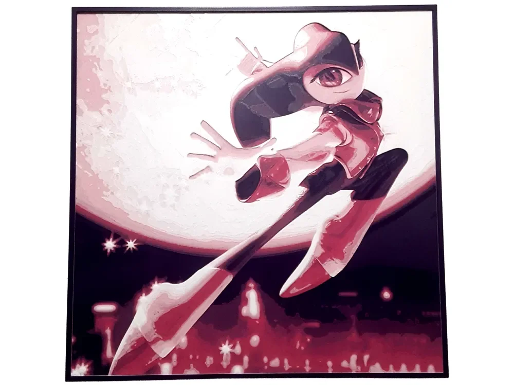 HueForge model: Nights into Dreams Hueforge Sega Saturn Dreamcast by Elsie Moonshadow