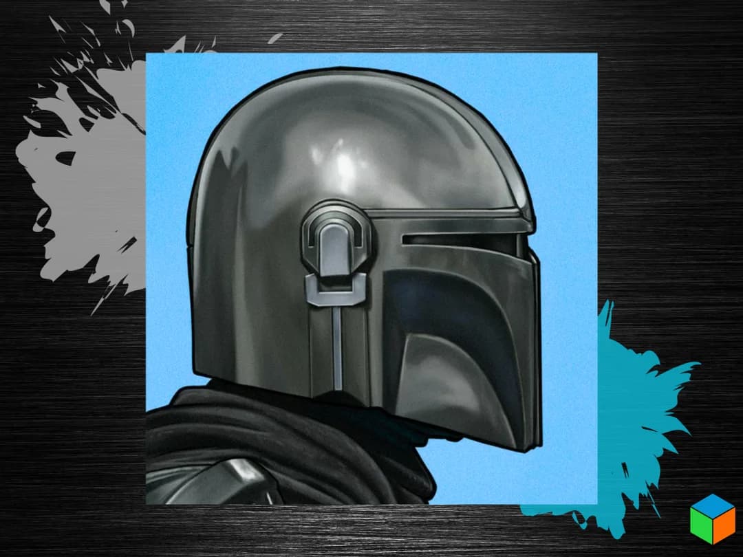 🛠️ Mandalorian HueForge Poster – AMS Ready (.3mf + STL) by 3D Prints By Vic HueForge model: 🛠️ Mandalorian HueForge Poster – AMS Ready (.3mf + STL) by 3D Prints By Vic