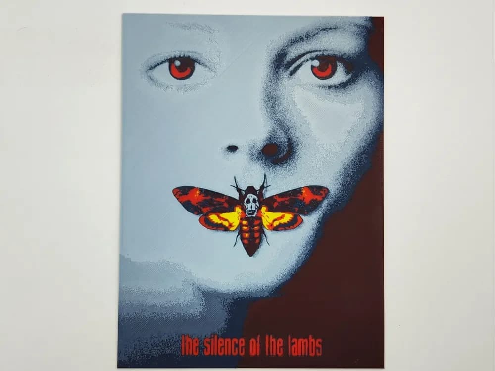 The silence of the lamb - Hueforge by Altf4-Formation HueForge model: The silence of the lamb - Hueforge by Altf4-Formation