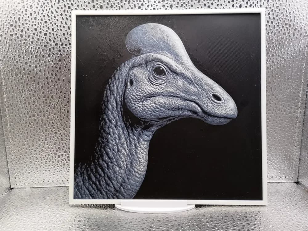 Hypacrosaurus hueforge by Borishotch Industries HueForge model: Hypacrosaurus hueforge by Borishotch Industries