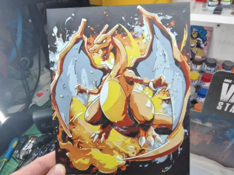 Charizard Hueforge - Pokemon by Dakiren HueForge model: Charizard Hueforge - Pokemon by Dakiren