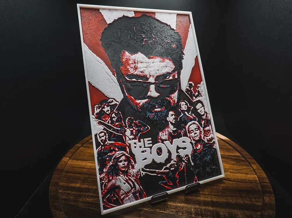 The Boys (Series Poster - HueForge) The Boys (Series Poster - HueForge)