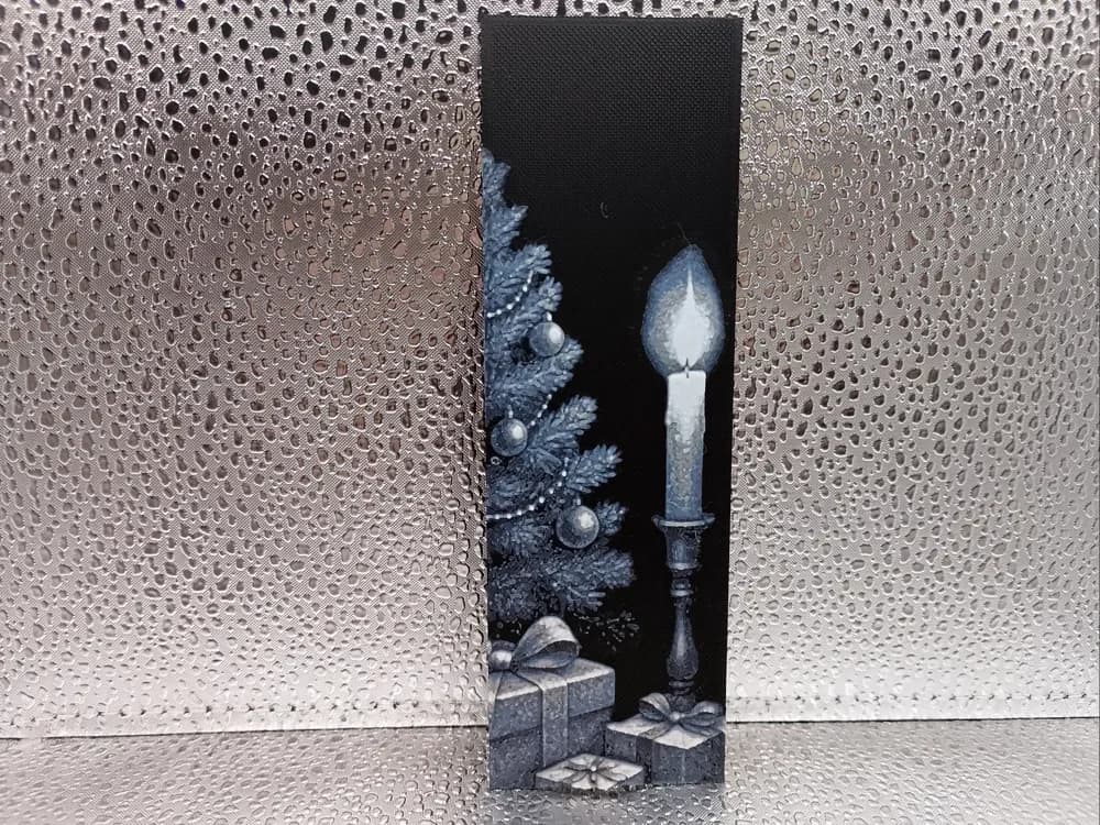 Christmas Tree Hueforge Bookmark by Borishotch Industries HueForge model: Christmas Tree Hueforge Bookmark by Borishotch Industries