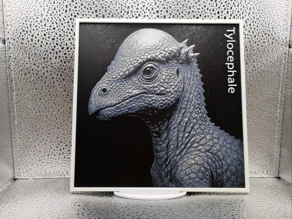 Tylocephale hueforge by Borishotch Industries HueForge model: Tylocephale hueforge by Borishotch Industries