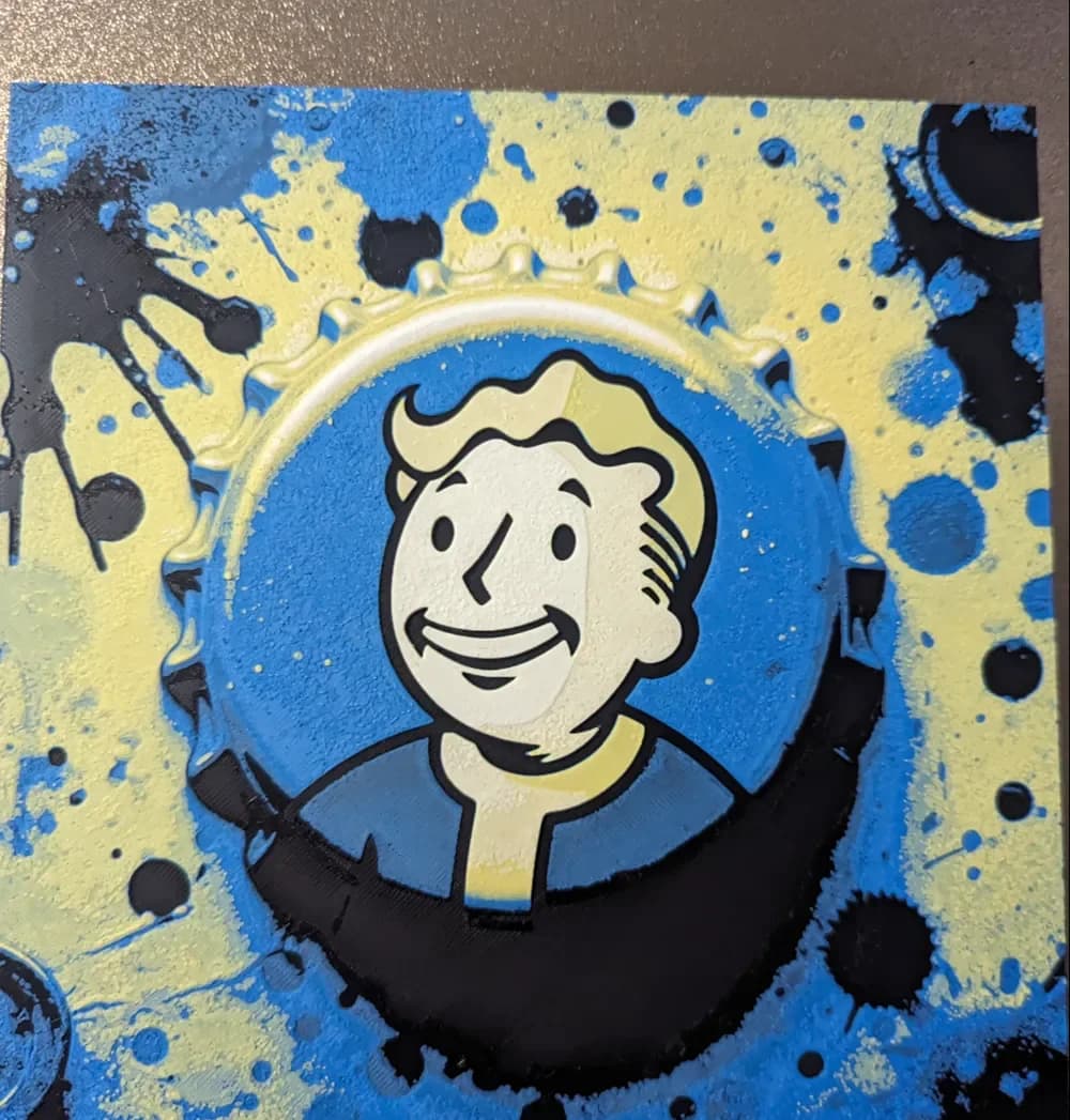 HueForge model: Vault Boy Hueforge by the_bearded_jedi