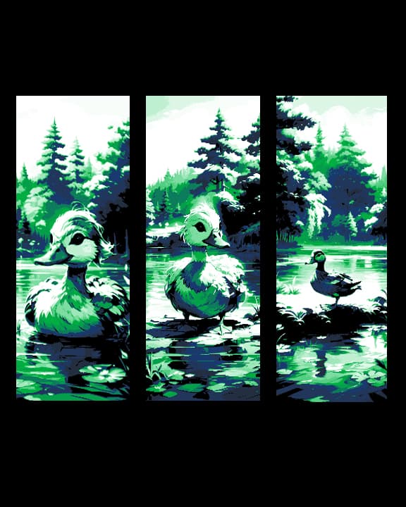 Funky Ducks Bookmark Set - Free Funky Ducks Bookmark Set - Free