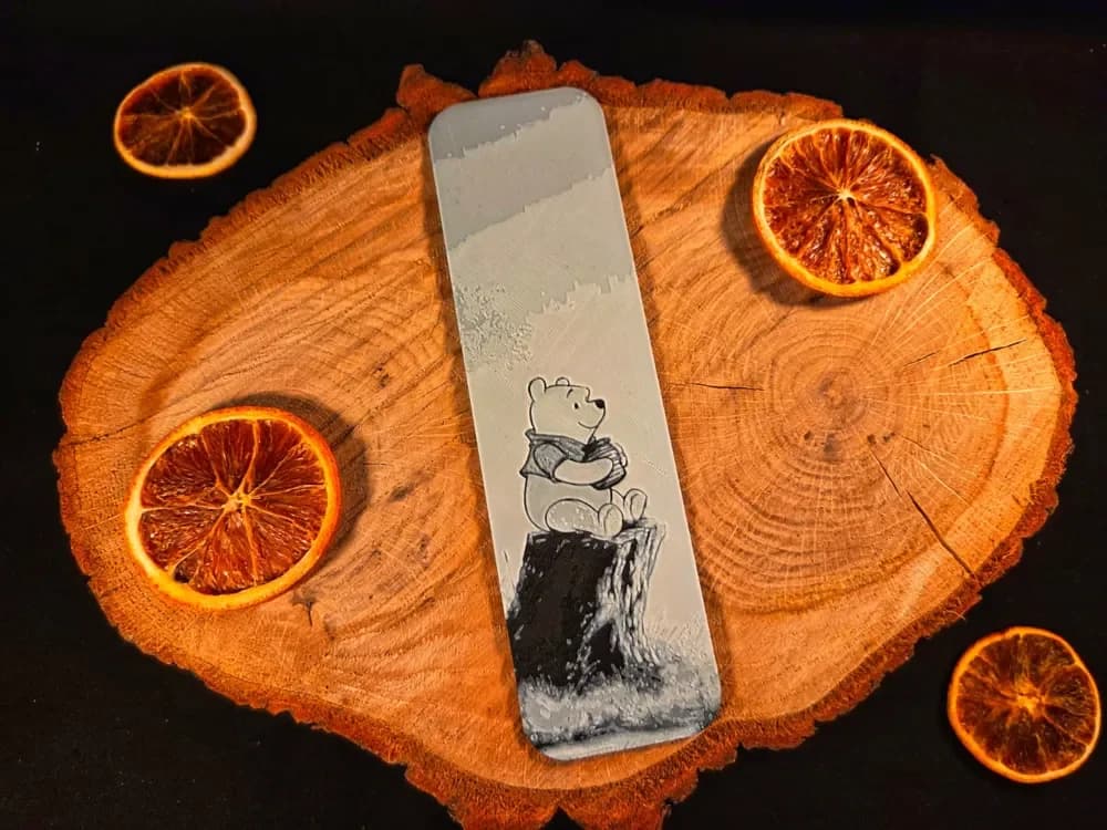 Winnie The Pooh 3 bookmark Winnie The Pooh 3 bookmark